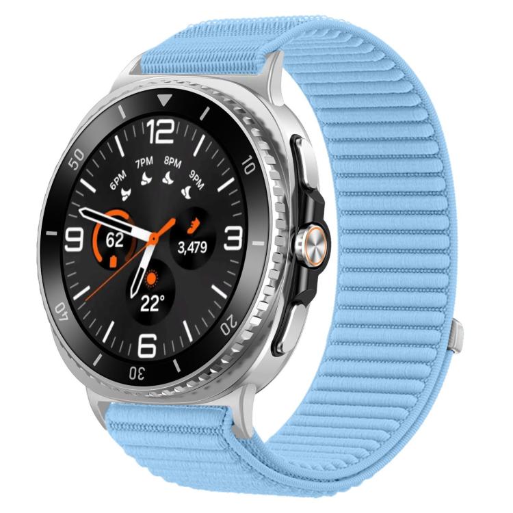 For Samsung Galaxy Watch8 / 8 Classic xDfind Woven Nylon Hook And Loop Fastener Watch Band