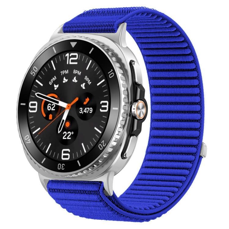 For Samsung Galaxy Watch8 / 8 Classic xDfind Woven Nylon Hook And Loop Fastener Watch Band