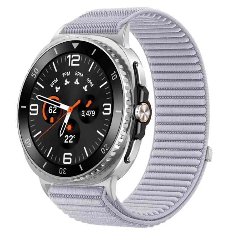 For Samsung Galaxy Watch8 / 8 Classic xDfind Woven Nylon Hook And Loop Fastener Watch Band