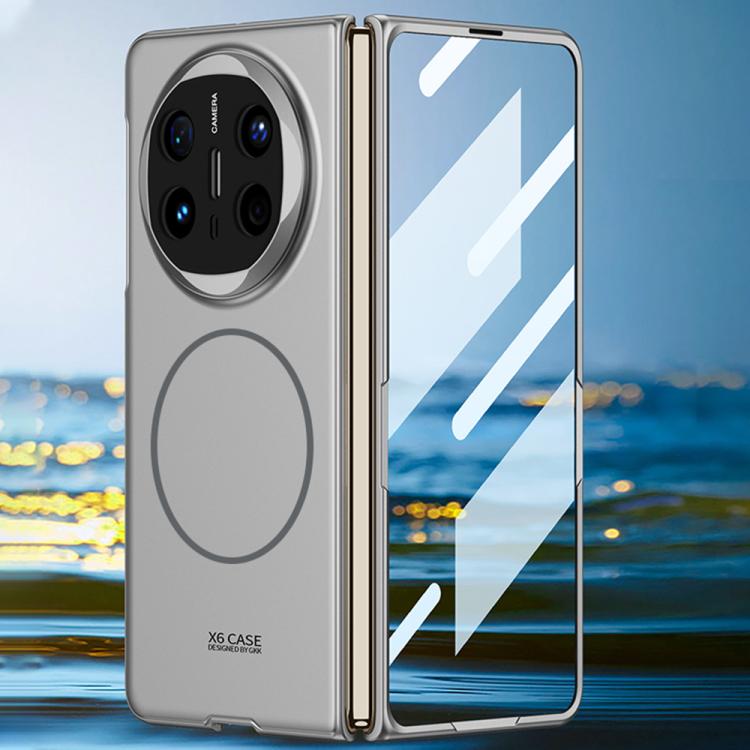 For Huawei Mate X6 GKK Integrated Ultra-thin Full Coverage Magnetic Thin Ring Phone Case