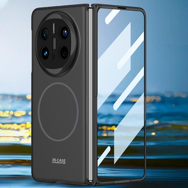 For Huawei Mate X6 GKK Integrated Ultra-thin Full Coverage Magnetic Thin Ring Phone Case