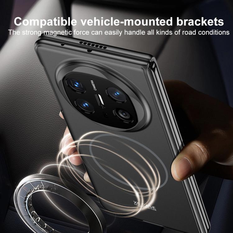 For Huawei Mate X6 GKK Integrated Ultra-thin Full Coverage Magnetic Thin Ring Phone Case