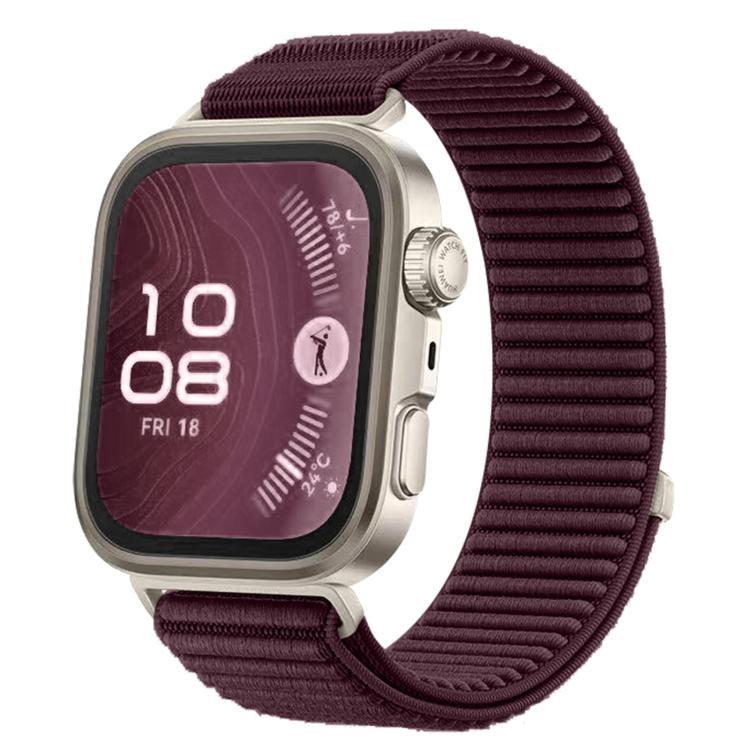For Huawei Watch Fit4 / Fit4 Pro / Fit3 xDfind Woven Nylon Hook And Loop Fastener Watch Band