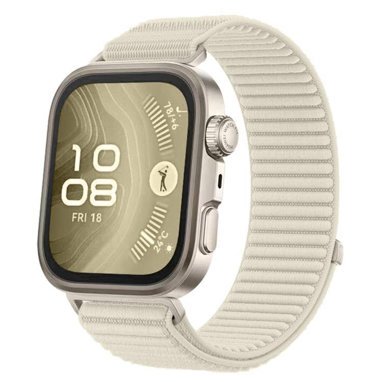 For Huawei Watch Fit4 / Fit4 Pro / Fit3 xDfind Woven Nylon Hook And Loop Fastener Watch Band