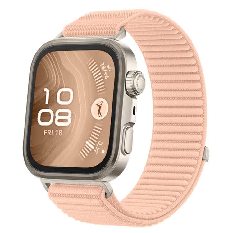 For Huawei Watch Fit4 / Fit4 Pro / Fit3 xDfind Woven Nylon Hook And Loop Fastener Watch Band