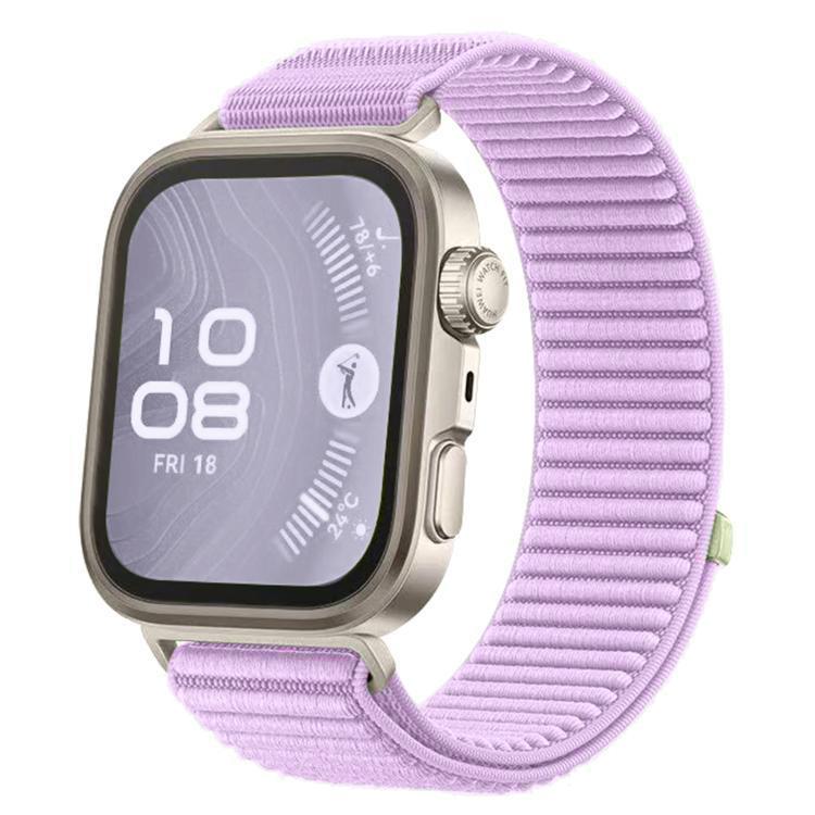 For Huawei Watch Fit4 / Fit4 Pro / Fit3 xDfind Woven Nylon Hook And Loop Fastener Watch Band