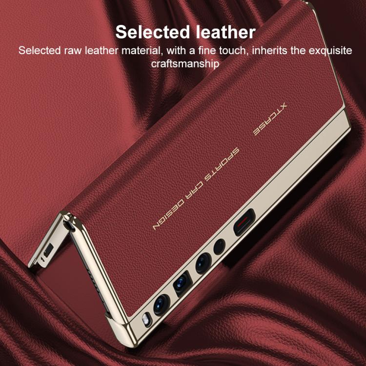 For Huawei Mate Xs 2 GKK Flip Full Cover Folding Phone Case with Window