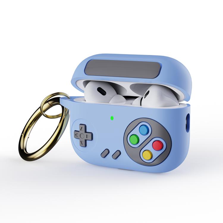 For AirPods Pro 2 Retro Game Console Style Earphone Silicone Protective Case