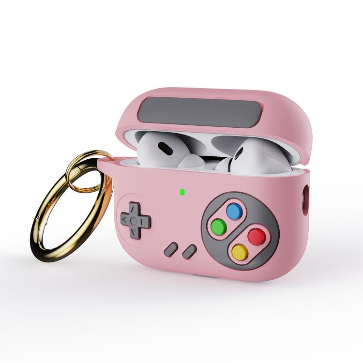 For AirPods Pro 2 Retro Game Console Style Earphone Silicone Protective Case