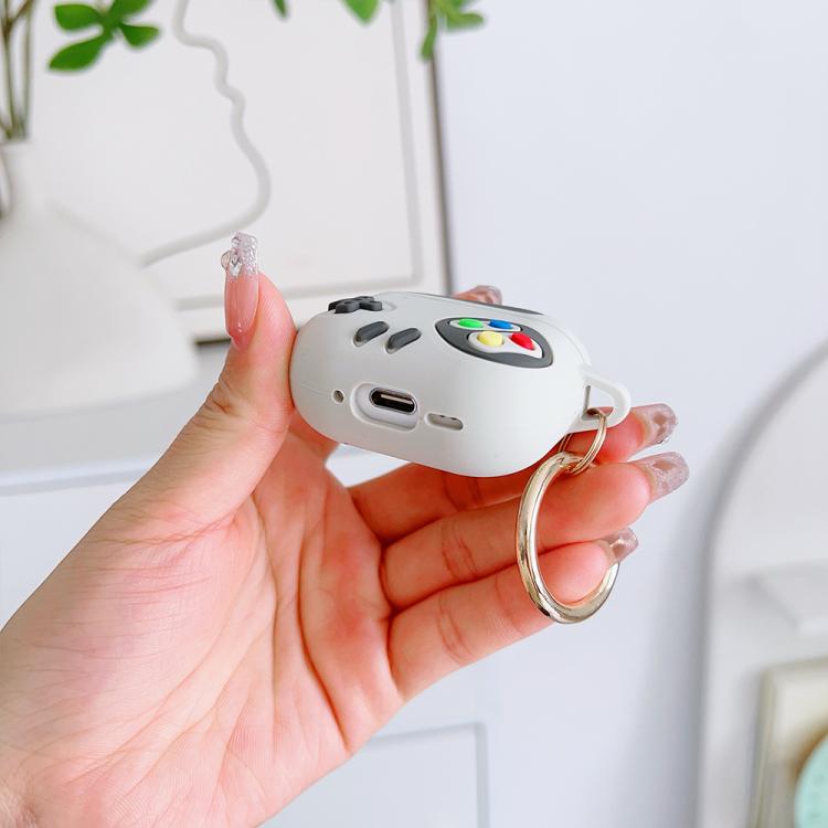 For AirPods Pro 2 Retro Game Console Style Earphone Silicone Protective Case