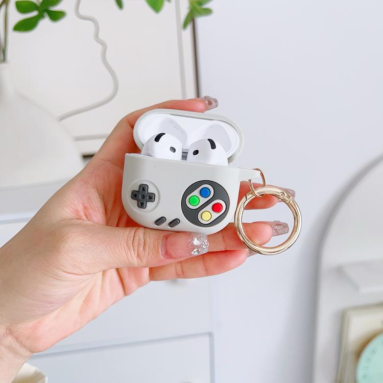 For AirPods Pro 2 Retro Game Console Style Earphone Silicone Protective Case