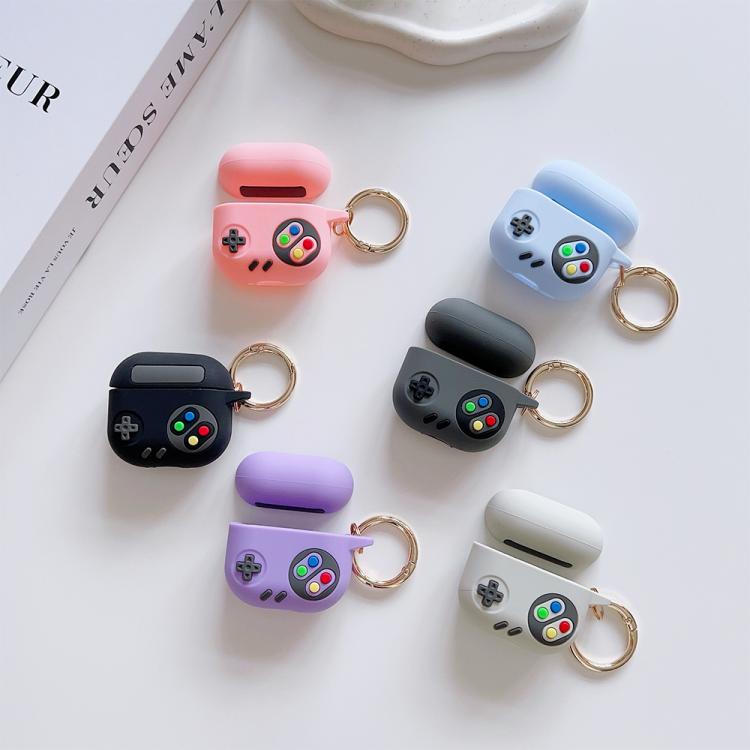 For AirPods Pro 2 Retro Game Console Style Earphone Silicone Protective Case