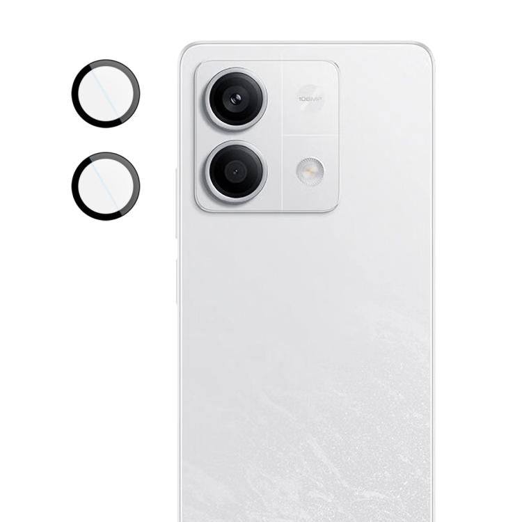 For Redmi Note 13 5G imak Glass Rear Camera Lens Film Phone Case Exclusive, Self-positioning Version