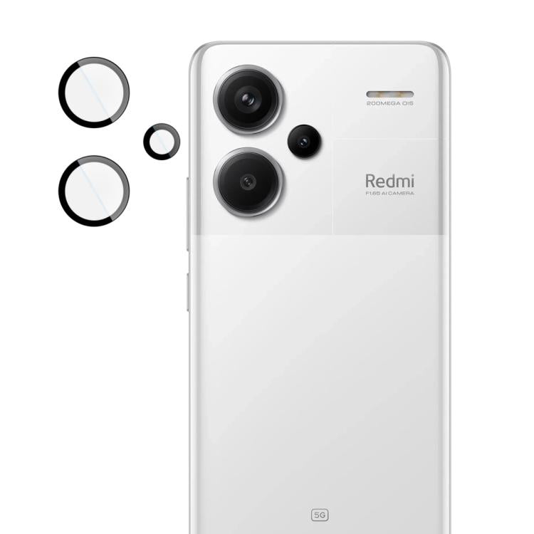 For Redmi Note 13 Pro+ 5G imak Glass Rear Camera Lens Film Phone Case Exclusive, Self-positioning Version