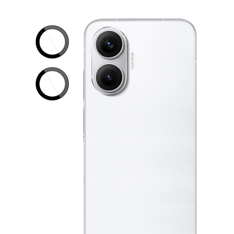 For Redmi Turbo 4 Pro imak Glass Rear Camera Lens Film Phone Case Exclusive, Self-positioning Version