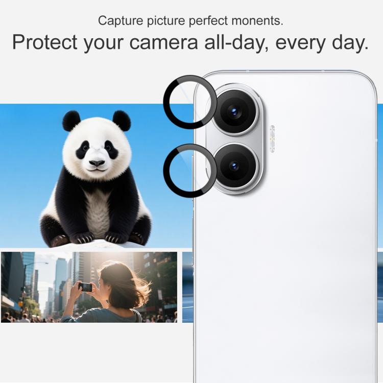 For Redmi Turbo 4 Pro imak Glass Rear Camera Lens Film Phone Case Exclusive, Self-positioning Version