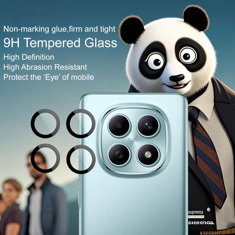 For Redmi Note 15 5G Global 164mm imak Glass Rear Camera Lens Film Phone Case Exclusive, Self-positioning Version