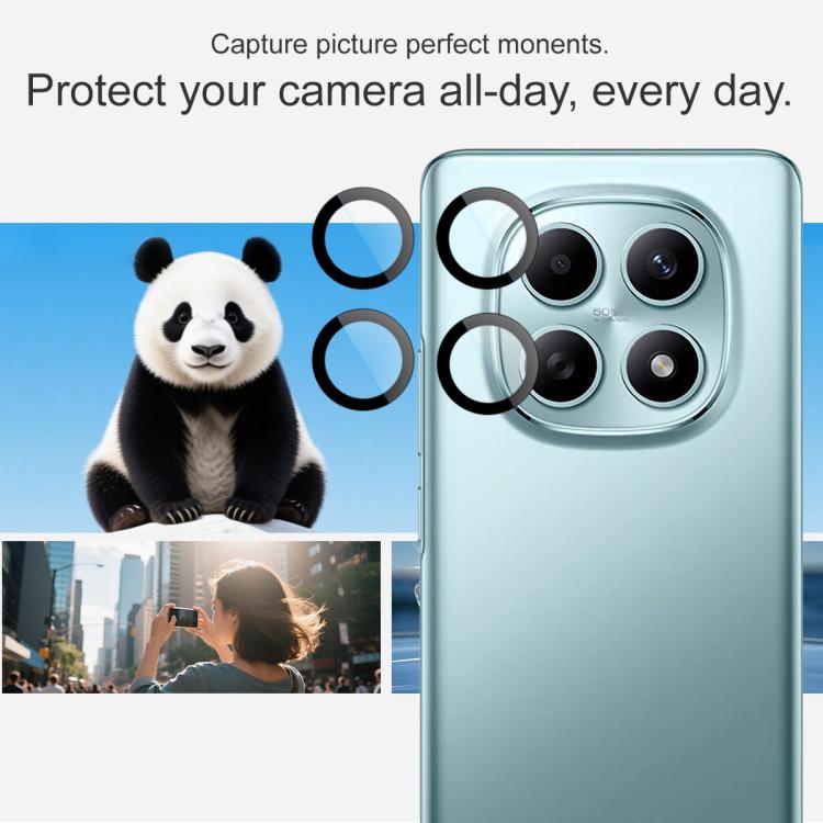 For Redmi Note 15 5G Global 164mm imak Glass Rear Camera Lens Film Phone Case Exclusive, Self-positioning Version