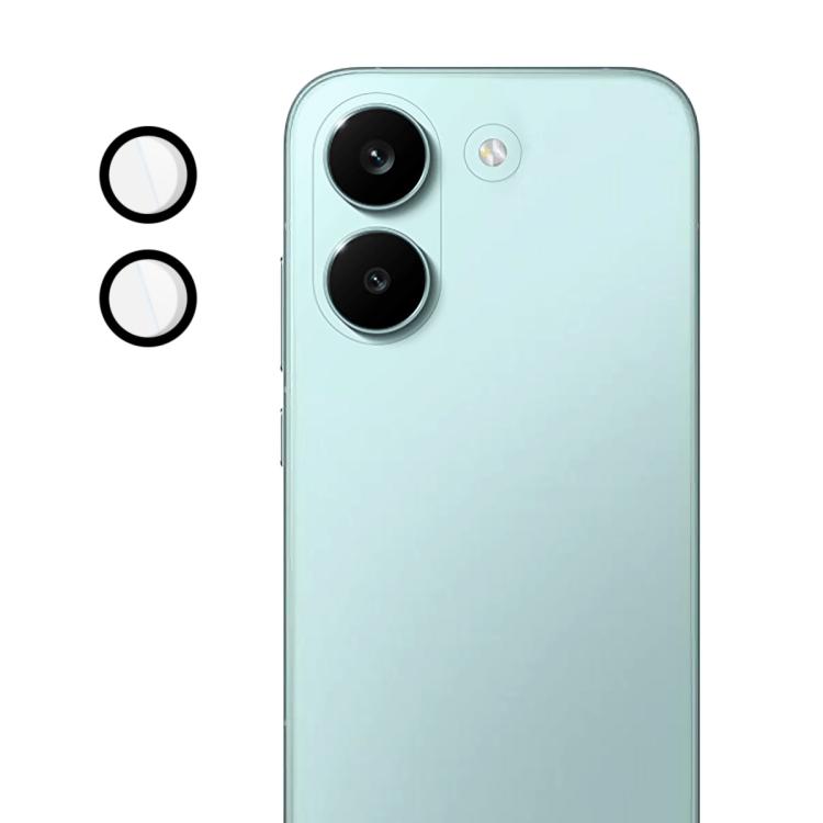 For Redmi Turbo 5 5G / Poco X8 Pro 5G imak Glass Rear Camera Lens Film Phone Case Exclusive, Self-positioning Version