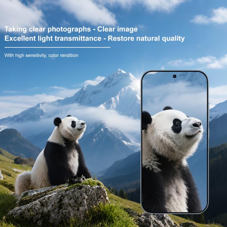 For Xiaomi 17 5G imak Glass Rear Camera Lens Film Phone Case Exclusive, Self-positioning Version