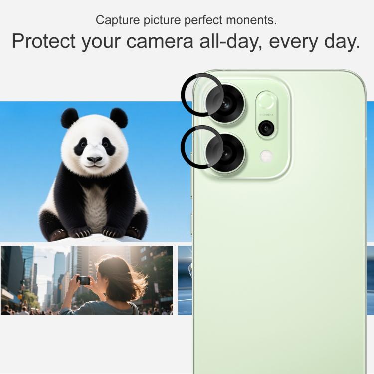 For OPPO Reno14 5G imak Glass Rear Camera Lens Film Phone Case Exclusive, Self-positioning Version