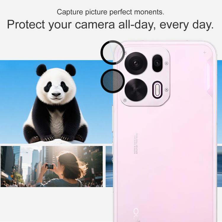 For OPPO K15 Pro 5G / K15 Pro+ imak Glass Rear Camera Lens Film Phone Case Exclusive, Self-positioning Version