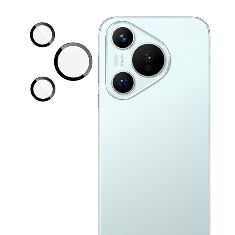 For Huawei Pura 70 imak Glass Rear Camera Lens Film Phone Case Exclusive, Self-positioning Version