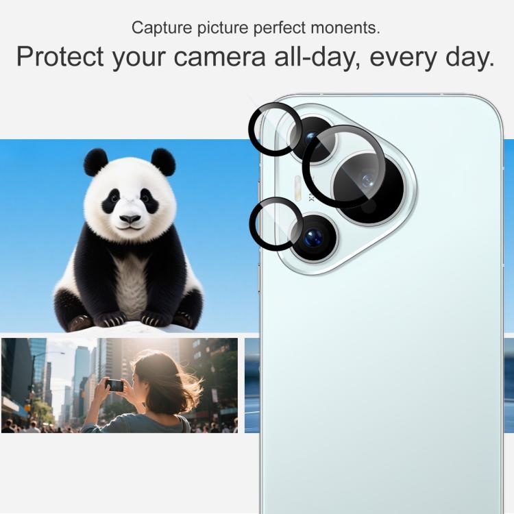 For Huawei Pura 70 imak Glass Rear Camera Lens Film Phone Case Exclusive, Self-positioning Version
