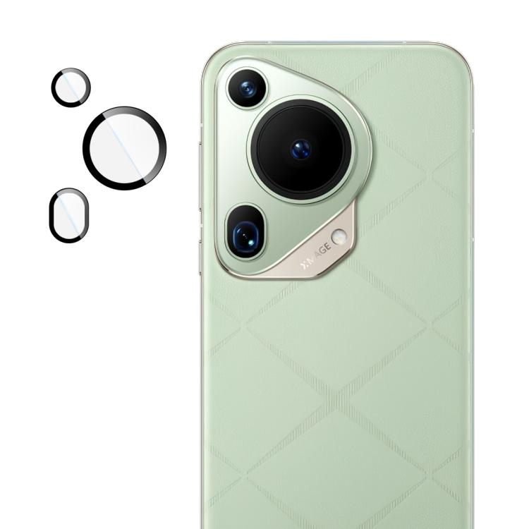 For Huawei Pura 70 Ultra imak Glass Rear Camera Lens Film Phone Case Exclusive, Self-positioning Version