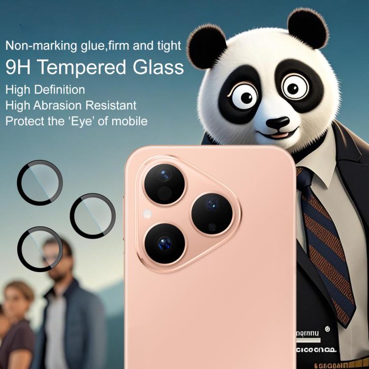 For Huawei Pura 80 5G imak Glass Rear Camera Lens Film Phone Case Exclusive, Self-positioning Version