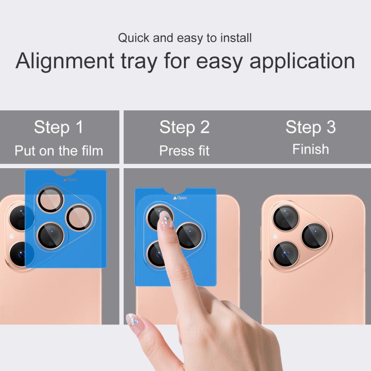 For Huawei Pura 80 5G imak Glass Rear Camera Lens Film Phone Case Exclusive, Self-positioning Version