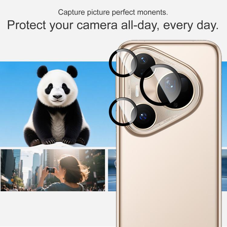 For Huawei Pura 80 Ultra 5G imak Glass Rear Camera Lens Film Phone Case Exclusive, Self-positioning Version