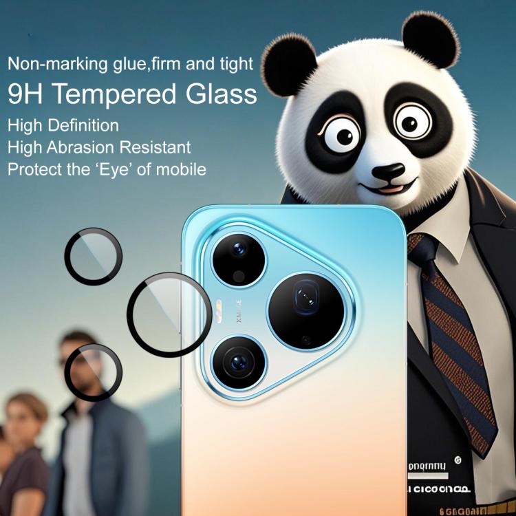 For Huawei Pura 90 Pro Max 5G imak Glass Rear Camera Lens Film Phone Case Exclusive, Self-positioning Version