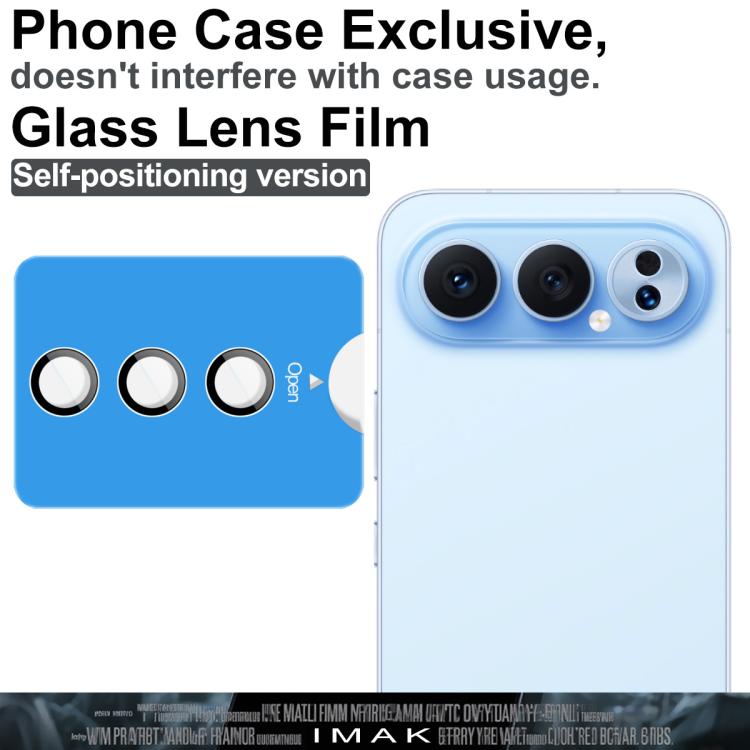 For Honor 500 Pro 5G Global 155.8mm imak Glass Rear Camera Lens Film Phone Case Exclusive, Self-positioning Version