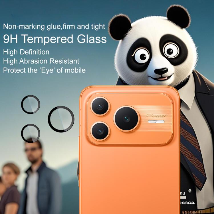 For Honor Power2 imak Glass Rear Camera Lens Film Phone Case Exclusive, Self-positioning Version