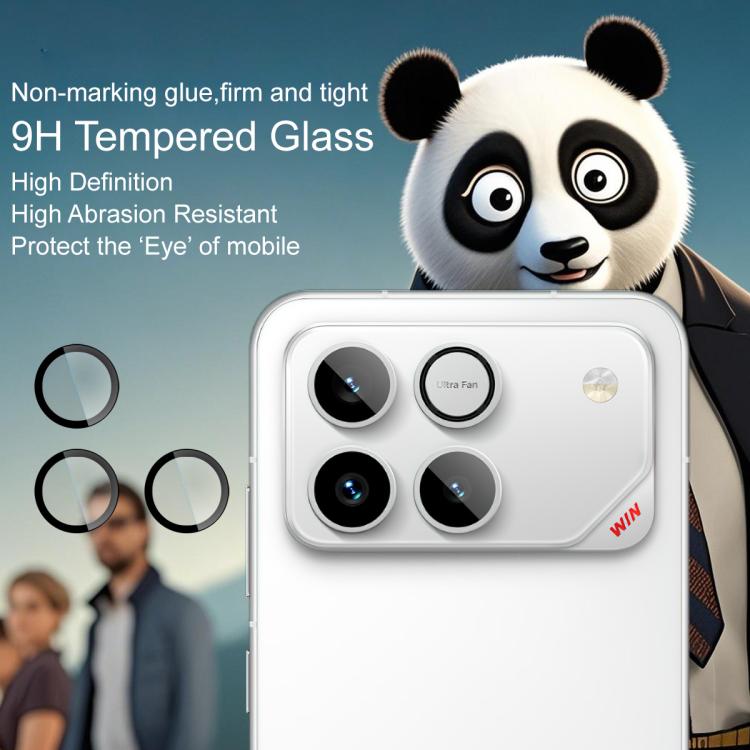 For Honor Win 5G imak Glass Rear Camera Lens Film Phone Case Exclusive, Self-positioning Version