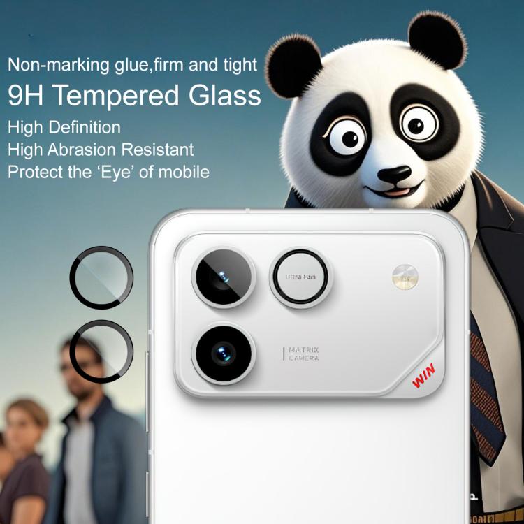For Honor Win RT 5G imak Glass Rear Camera Lens Film Phone Case Exclusive, Self-positioning Version