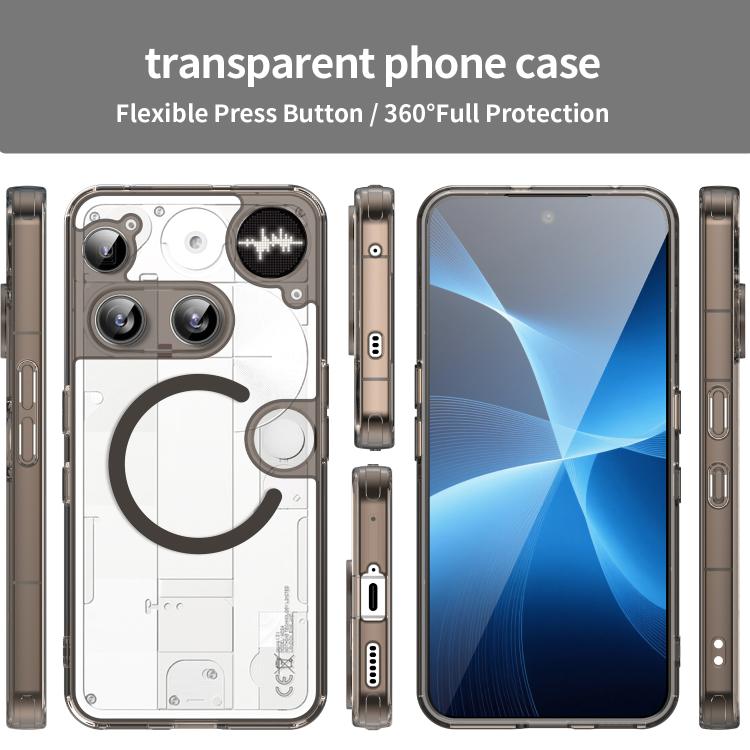 For Nothing Phone 3 PC Hybrid TPU Airbag Shockproof MagSafe Phone Case
