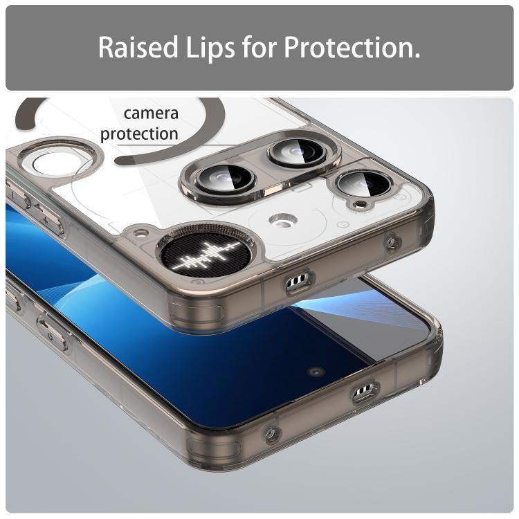 For Nothing Phone 3 PC Hybrid TPU Airbag Shockproof MagSafe Phone Case