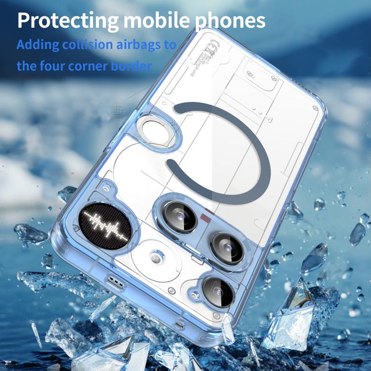 For Nothing Phone 3 PC Hybrid TPU Airbag Shockproof MagSafe Phone Case