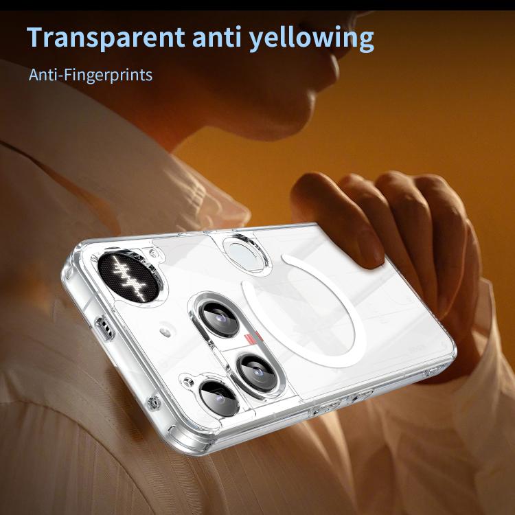 For Nothing Phone 3 PC Hybrid TPU Airbag Shockproof MagSafe Phone Case