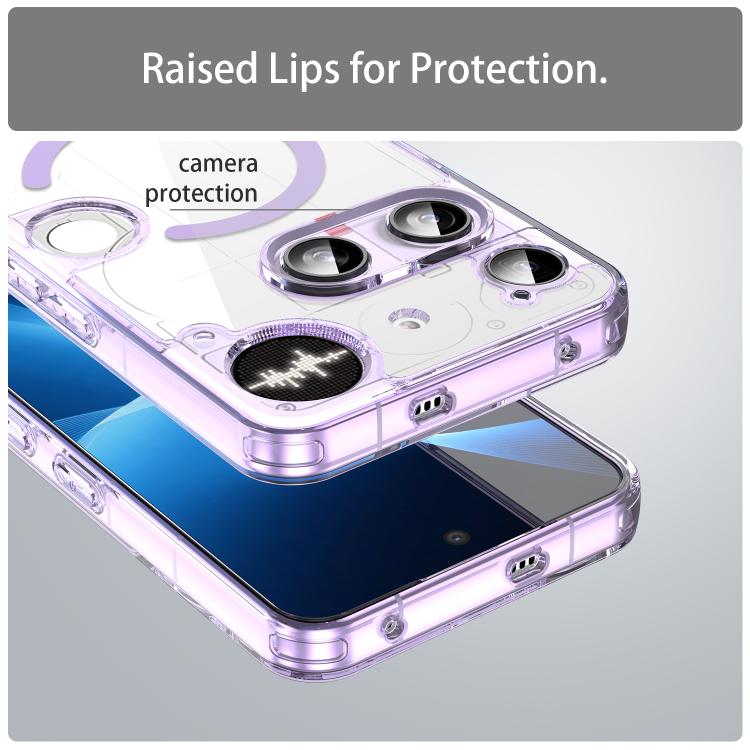 For Nothing Phone 3 PC Hybrid TPU Airbag Shockproof MagSafe Phone Case