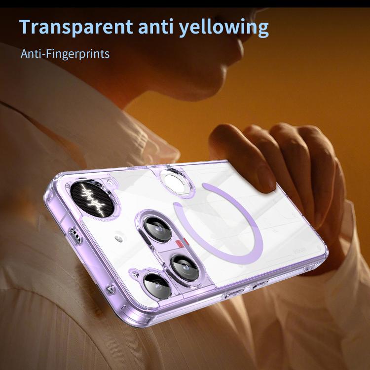 For Nothing Phone 3 PC Hybrid TPU Airbag Shockproof MagSafe Phone Case