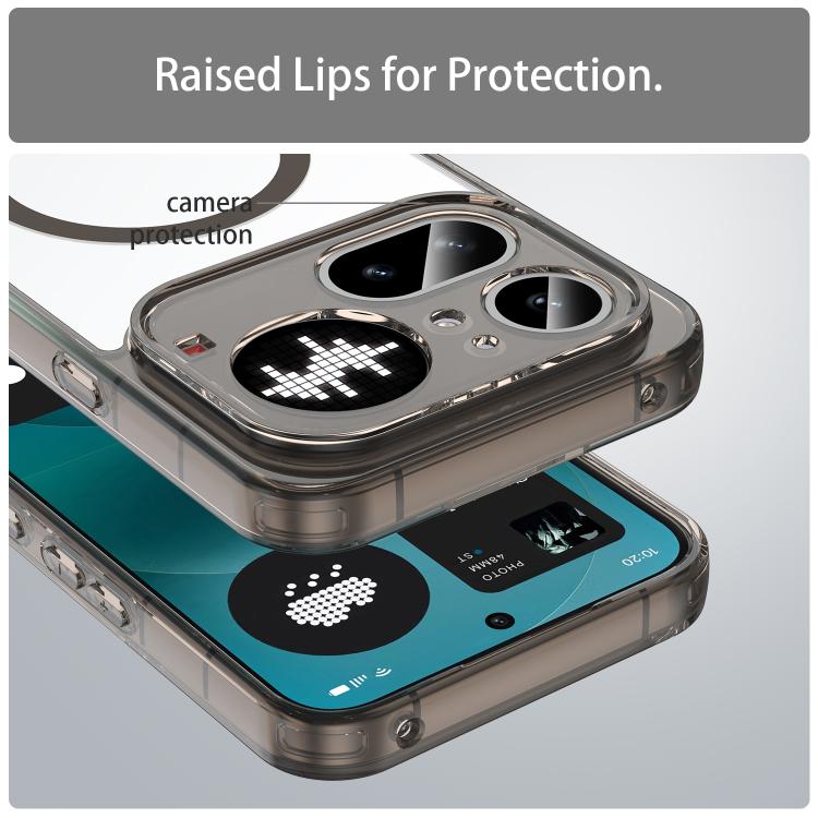For Nothing Phone 4a Pro PC Hybrid TPU Airbag Shockproof MagSafe Phone Case