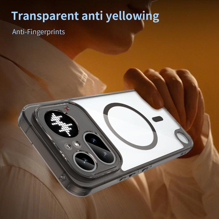 For Nothing Phone 4a Pro PC Hybrid TPU Airbag Shockproof MagSafe Phone Case