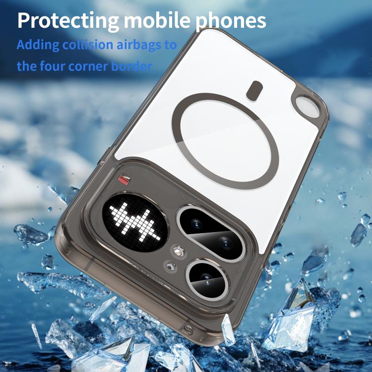 For Nothing Phone 4a Pro PC Hybrid TPU Airbag Shockproof MagSafe Phone Case