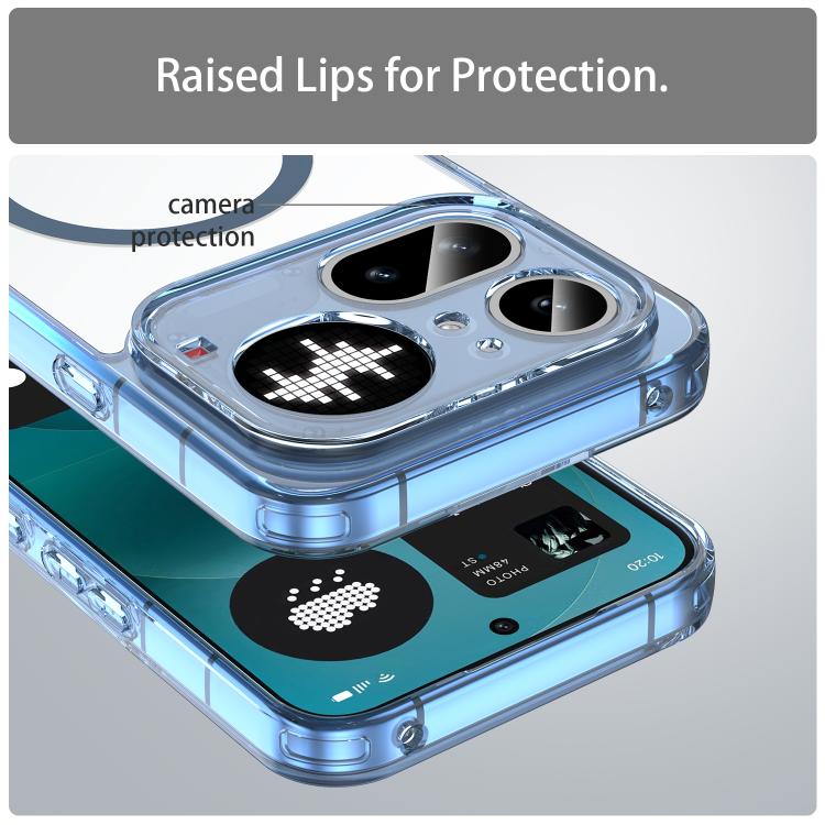 For Nothing Phone 4a Pro PC Hybrid TPU Airbag Shockproof MagSafe Phone Case
