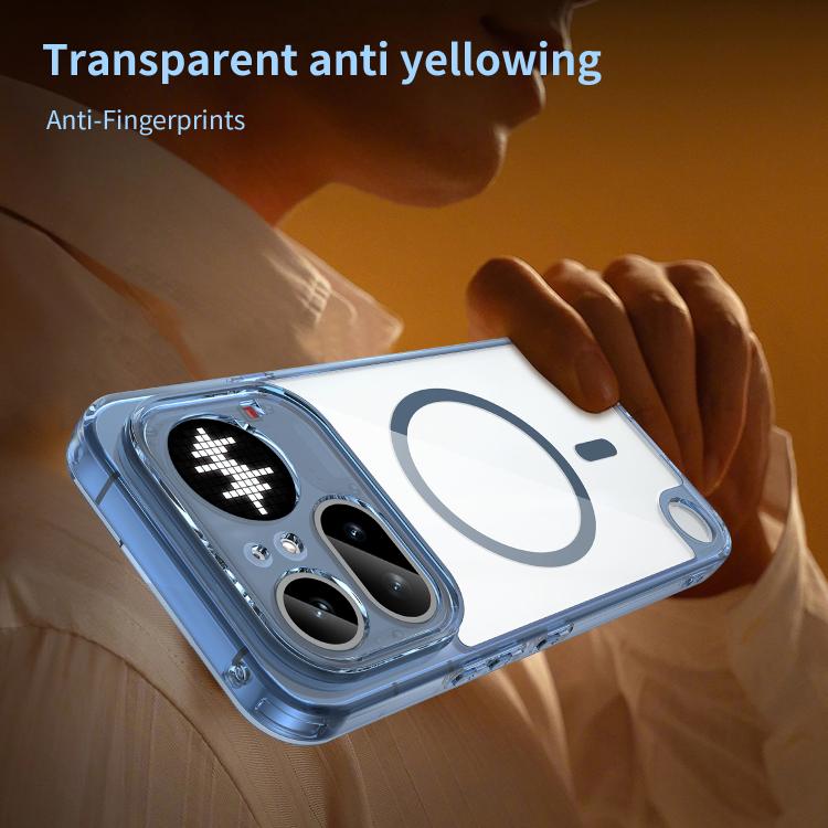 For Nothing Phone 4a Pro PC Hybrid TPU Airbag Shockproof MagSafe Phone Case