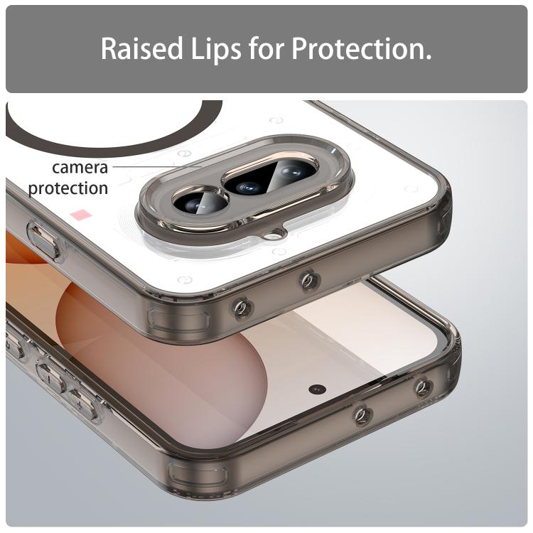 For Nothing Phone 4a PC Hybrid TPU Airbag Shockproof MagSafe Phone Case