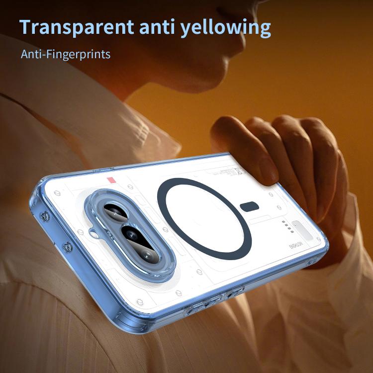 For Nothing Phone 4a PC Hybrid TPU Airbag Shockproof MagSafe Phone Case